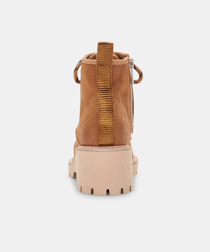 Huey Hiker Boots Whiskey Nubuck Women Dolce Vita Boots and Booties