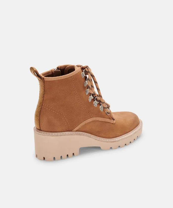 Huey Hiker Boots Whiskey Nubuck Women Dolce Vita Boots and Booties