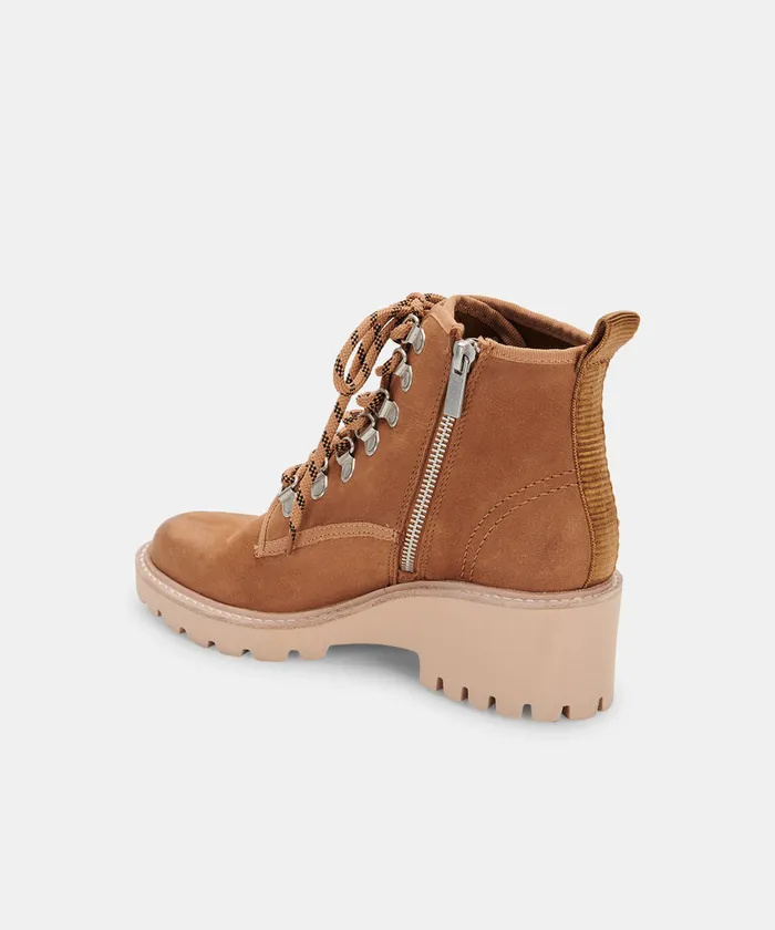 Huey Hiker Boots Whiskey Nubuck Women Dolce Vita Boots and Booties