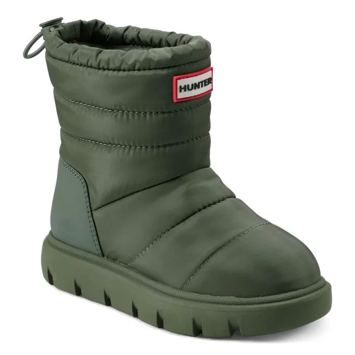 Hunter Boots Big Kids Cuddle Lug Sole Insulated Waterproof Snow Boots Medium Green Kids Insulated and Snow Boots Hunter Boots Big Kids Cuddle Lug Sole Insulated Waterproof Snow Boots Medium Green Kids Insulated and Snow Boots