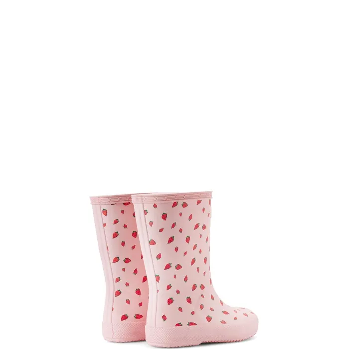 Hunter Boots Kids First Classic Rain Boots Pink Strawberry Print Kids Toddler039s Rain Boots Hunter Boots Kids First Classic Rain Boots Pink Strawberry Print Kids Toddler039s Rain Boots