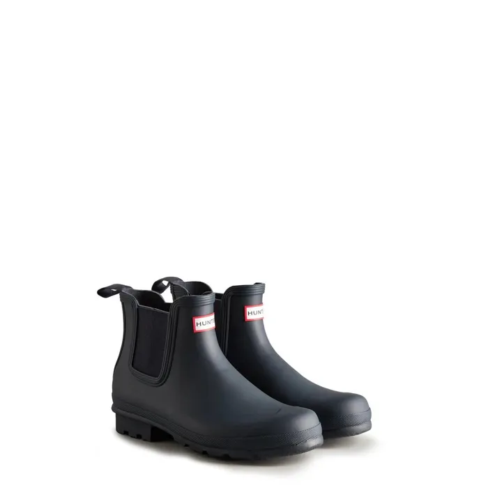 Hunter Boots Original Chelsea Boots Navy Men Short and Ankle Boots Hunter Boots Original Chelsea Boots Navy Men Short and Ankle Boots