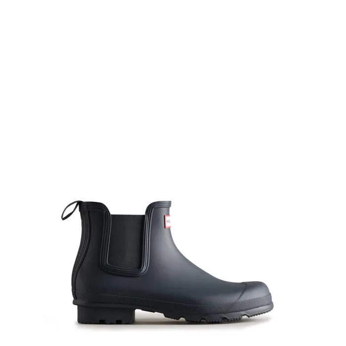 Hunter Boots Original Chelsea Boots Navy Men Short and Ankle Boots Hunter Boots Original Chelsea Boots Navy Men Short and Ankle Boots