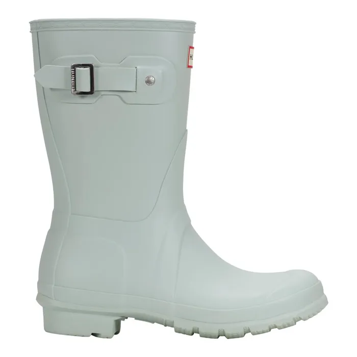 Hunter Boots Original Short Rain Boots Light Green Women Rain Boots