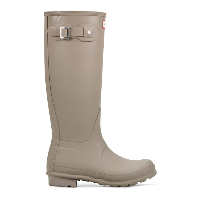Hunter Boots Original Tall Rain Boots Medium Natural Women Original Tall Rain Boots