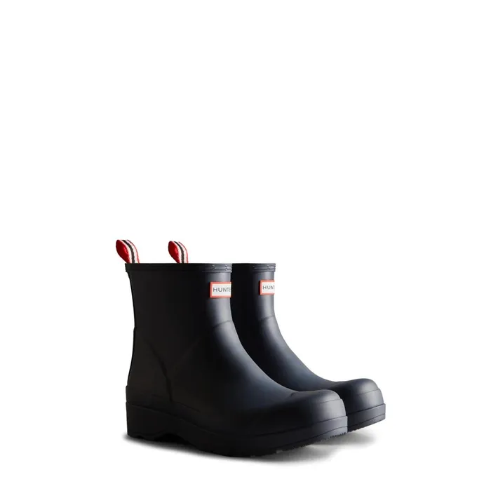 Hunter Boots PLAY Short Rain Boots Valtameri Blue Men Rain Boots Hunter Boots PLAY Short Rain Boots Valtameri Blue Men Rain Boots