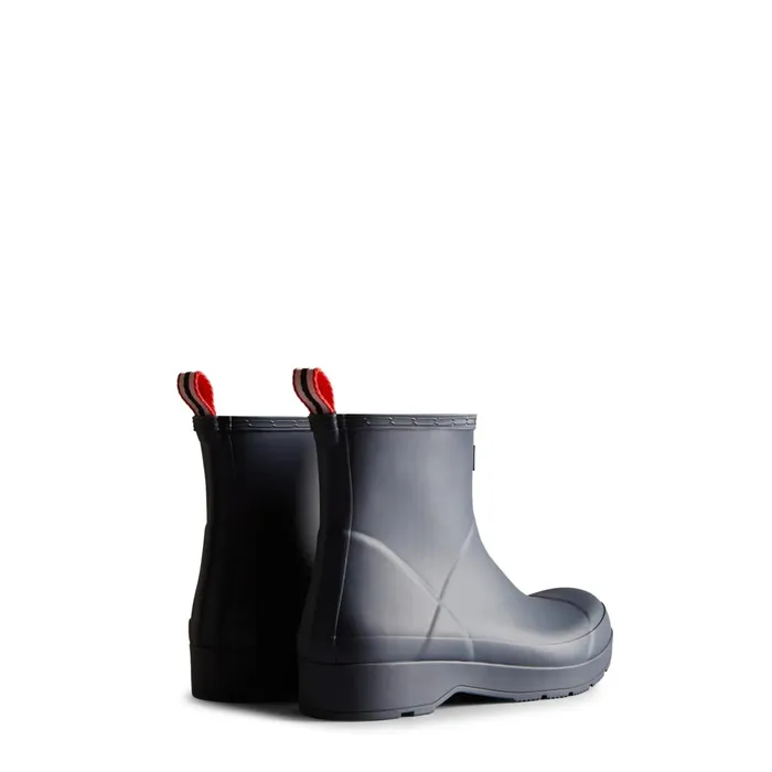 Hunter Boots PLAY Short Rain Boots Valtameri Blue Men Rain Boots Hunter Boots PLAY Short Rain Boots Valtameri Blue Men Rain Boots