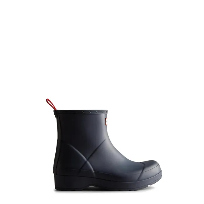 Hunter Boots PLAY Short Rain Boots Valtameri Blue Men Rain Boots Hunter Boots PLAY Short Rain Boots Valtameri Blue Men Rain Boots