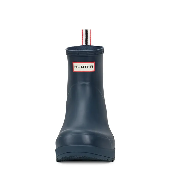 Hunter Boots PLAY Short Rain Boots Valtameri Blue Men Rain Boots Hunter Boots PLAY Short Rain Boots Valtameri Blue Men Rain Boots