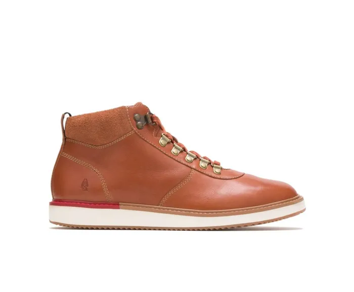 Hush Puppies Boots Men Heath Hiker Boot Cognac Leather