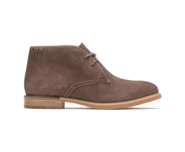 Hush Puppies Boots Women Bailey Chukka Boot Mushroom Suede