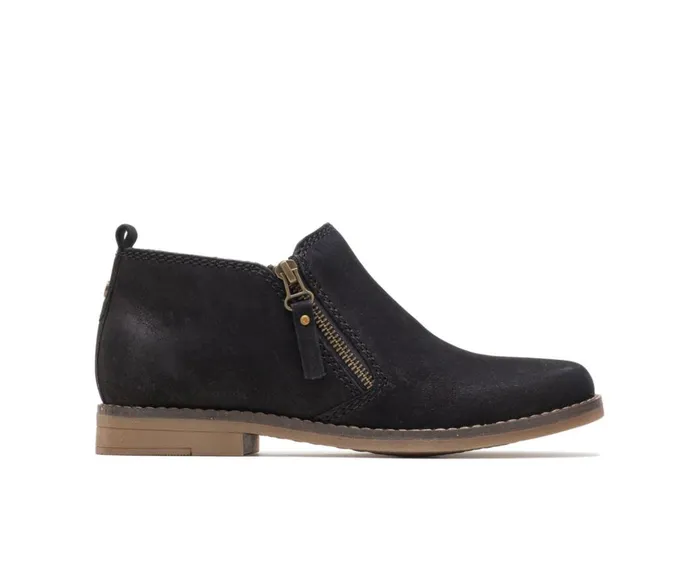 Hush Puppies Boots Women Mazin Cayto Black Nubuck