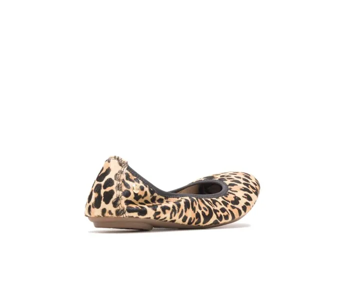 Hush Puppies Flats and SlipOns Women Chaste Ballet Leopard Calf Hair