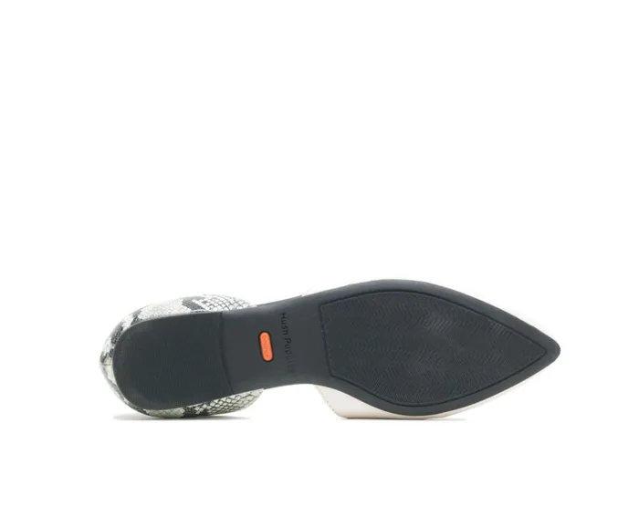 Hush Puppies Flats and SlipOns Women Sadie D039Orsay Ivorysnake Leather