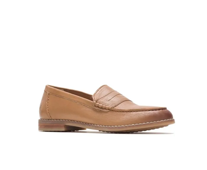Hush Puppies Loafers Women Wren Loafer Perfect Fit Tan Leather Hush Puppies Loafers Women Wren Loafer Perfect Fit Tan Leather