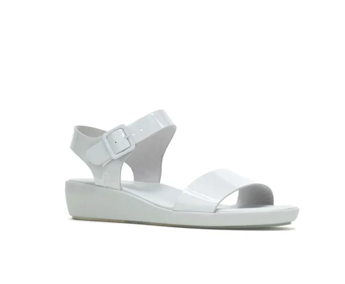 Hush Puppies Sandals Women Brite Jells Quarter Strap Sandal Vapor Grey