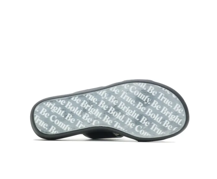 Hush Puppies Sandals Women Brite Jells Slide Black