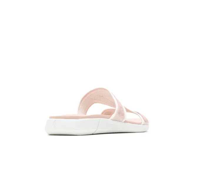 Hush Puppies Sandals Women Willa Knit Slide Pale Rose Knit