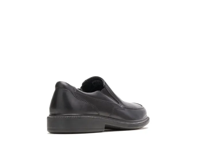 Hush Puppies SlipOns Men Leverage Black Leather Hush Puppies SlipOns Men Leverage Black Leather