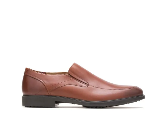 Hush Puppies SlipOns Men Turner Mt SlipOn British Tan Wp Leather