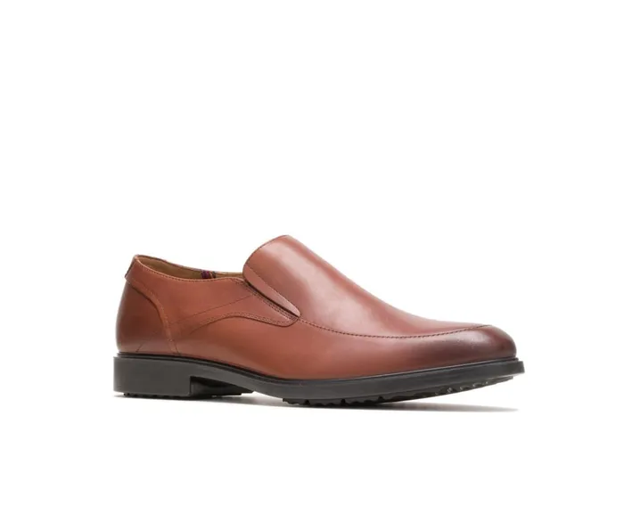 Hush Puppies SlipOns Men Turner Mt SlipOn British Tan Wp Leather Hush Puppies SlipOns Men Turner Mt SlipOn British Tan Wp Leather