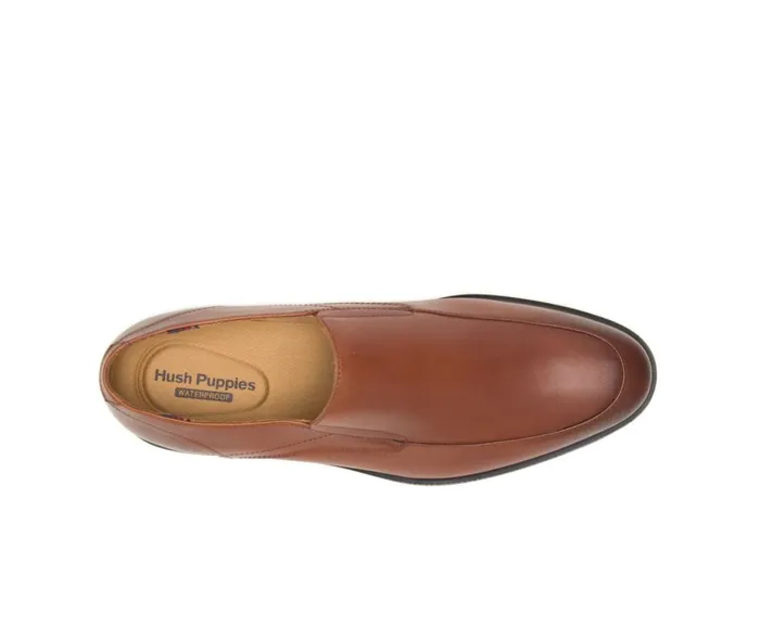 Hush Puppies SlipOns Men Turner Mt SlipOn British Tan Wp Leather Hush Puppies SlipOns Men Turner Mt SlipOn British Tan Wp Leather