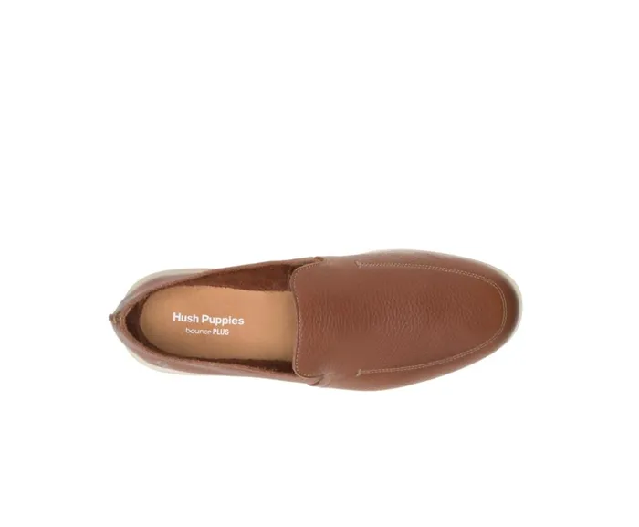 Hush Puppies Sneakers Men Everyday SlipOn Cognac Leather Hush Puppies Sneakers Men Everyday SlipOn Cognac Leather