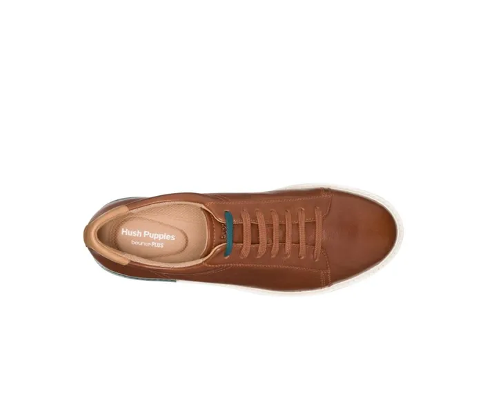 Hush Puppies Sneakers Men Heath Sneaker Cognac Leather Hush Puppies Sneakers Men Heath Sneaker Cognac Leather