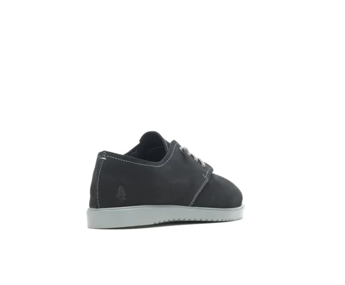Hush Puppies Sneakers Women Everyday Lace Up Black Nubuck