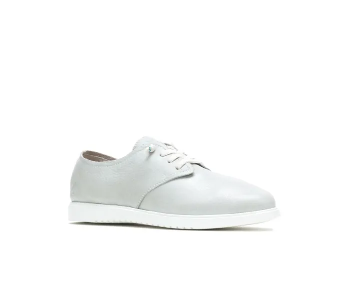 Hush Puppies Sneakers Women Everyday Lace Up Vapor Grey Leather