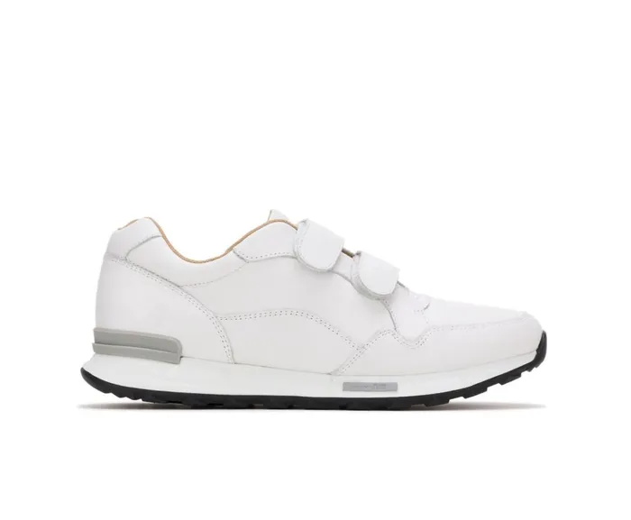 Hush Puppies Sneakers Women Jenna 2Strap Jogger White Leather