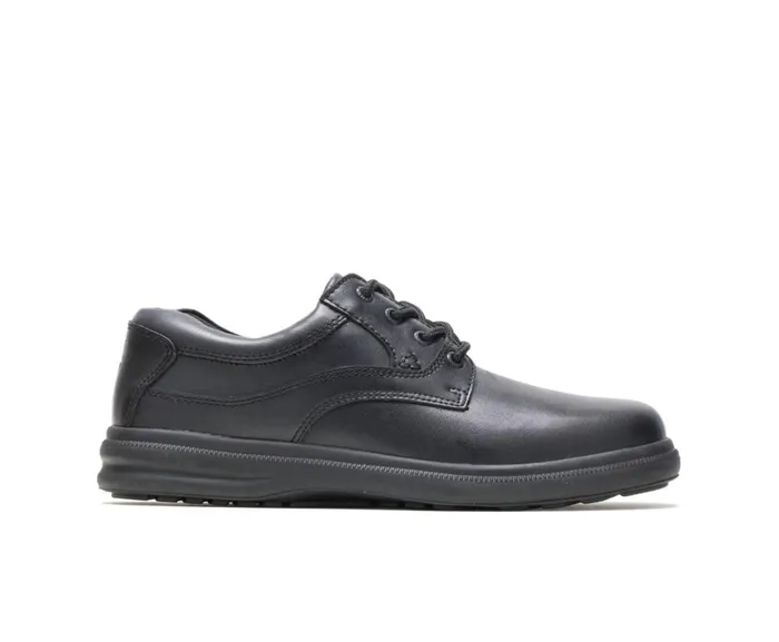 Hush Puppies Walking Shoes Men Glen Black Leather