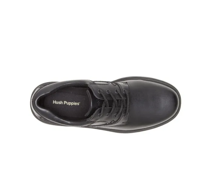 Hush Puppies Walking Shoes Men Glen Black Leather Hush Puppies Walking Shoes Men Glen Black Leather