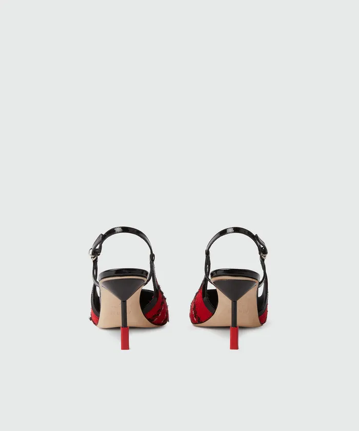 Iconic Slingback Heel Women MSGM Formal Shoes