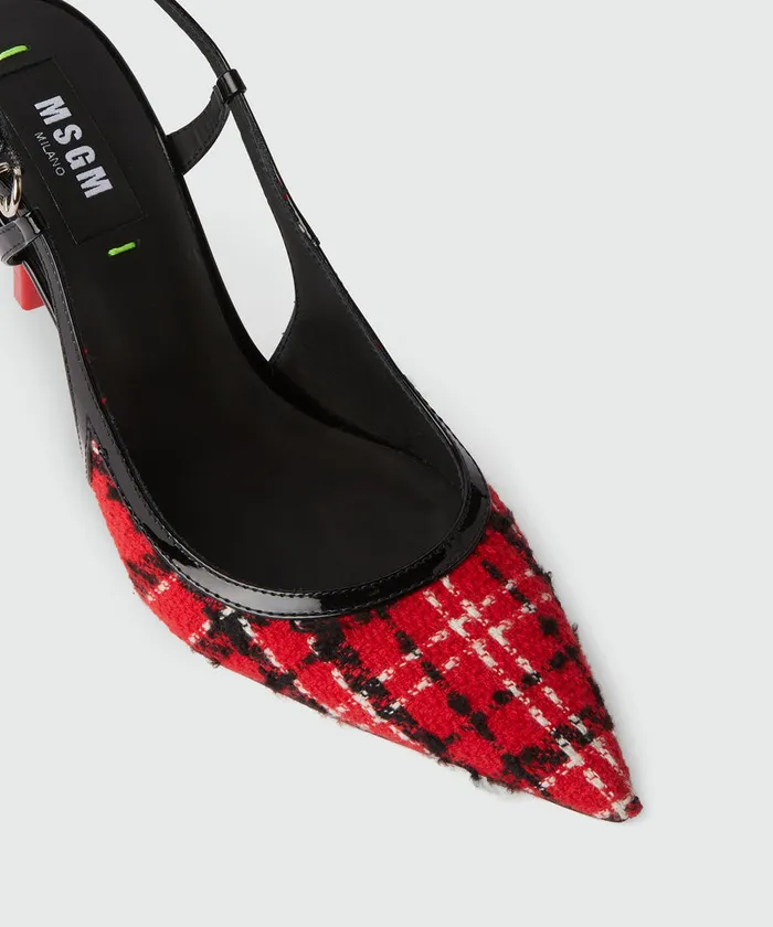 Iconic Slingback Heel Women MSGM Formal Shoes
