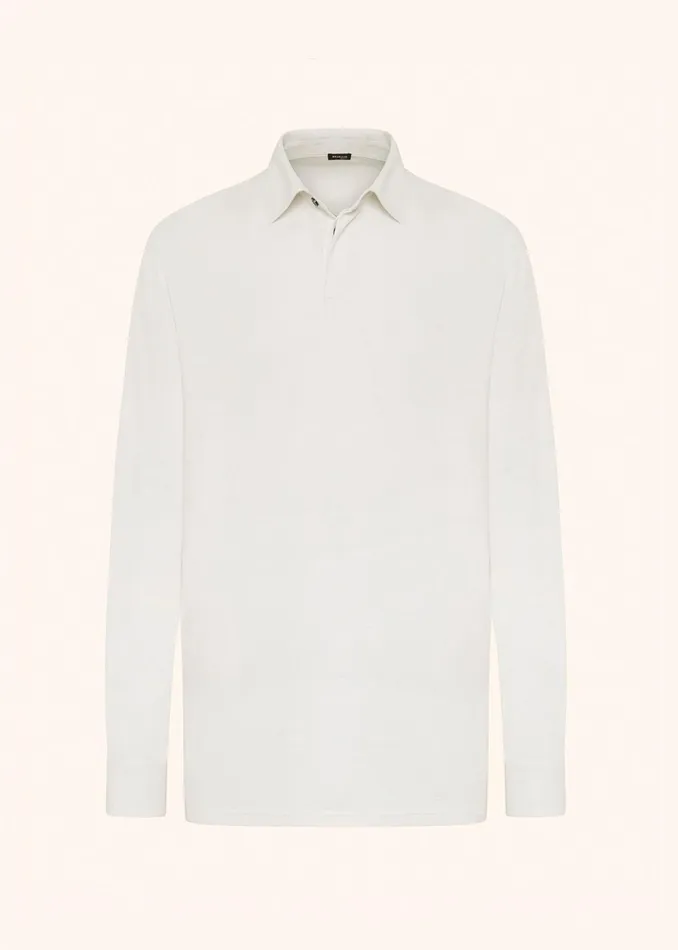 JERSEY POLOSHIRT LS SILK Men Kiton Polo And TShirts