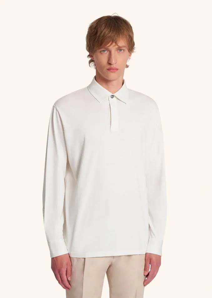 JERSEY POLOSHIRT LS SILK Men Kiton Polo And TShirts JERSEY POLOSHIRT LS SILK Men Kiton Polo And TShirts
