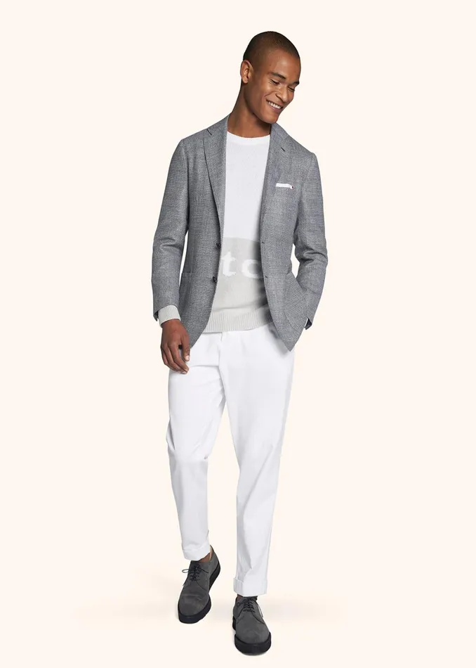 JERSEY ROUNDNECK Cashmere Men Kiton Knitwear JERSEY ROUNDNECK Cashmere Men Kiton Knitwear