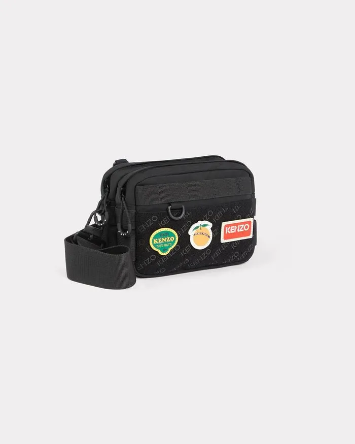 Kenzo Bags Men Jungle039 Shoulder Bag Black