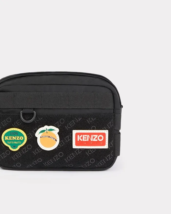 Kenzo Bags Men Jungle039 Shoulder Bag Black