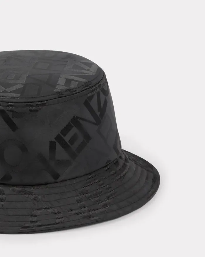 Kenzo Caps And Hats MenWomen GRAM039 Bucket Hat Black