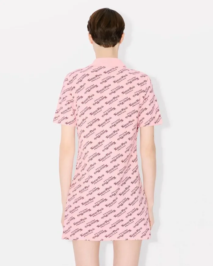 Kenzo Dresses And Skirts Women By Verdy039 Mini Polo Dress Faded Pink