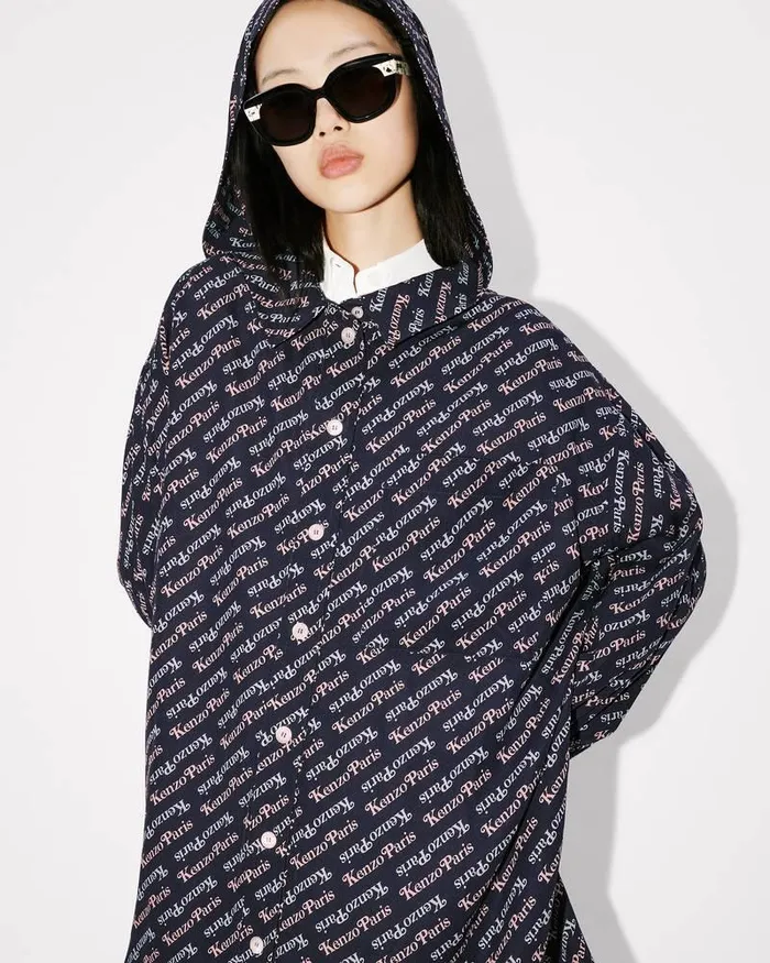 Kenzo Dresses And Skirts Women By Verdy Shirt Dress Midnight Blue