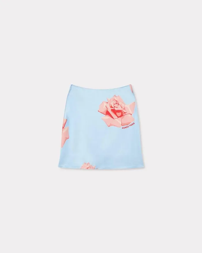 Kenzo Dresses And Skirts Women Rose039 Short Skirt Light Blue