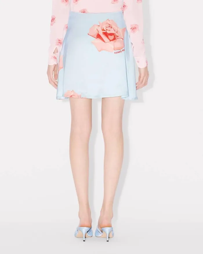 Kenzo Dresses And Skirts Women Rose039 Short Skirt Light Blue