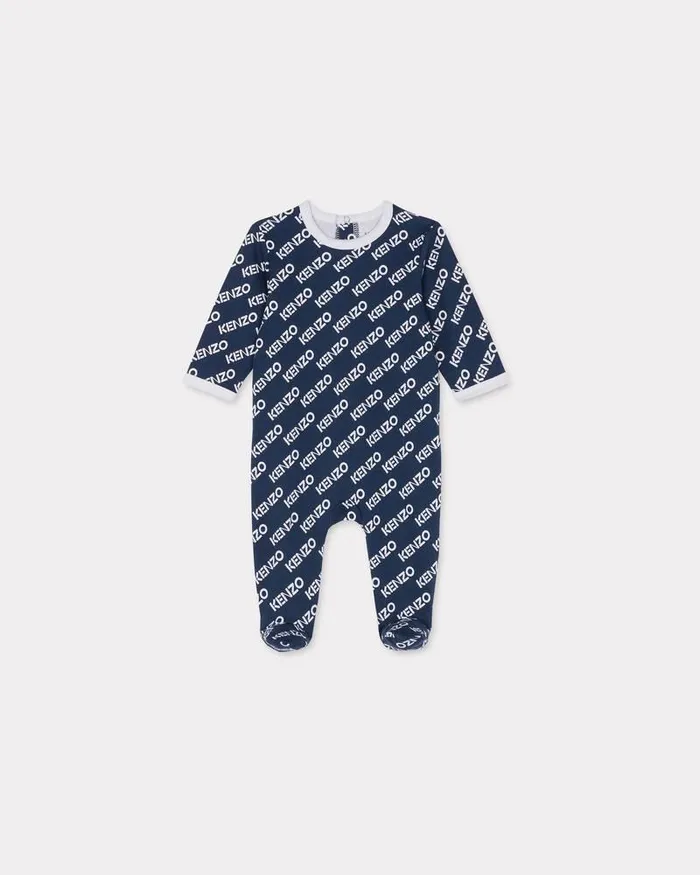 Kenzo Kids Cotton Pyjamas White