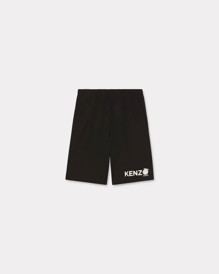 Kenzo Pants And Shorts Men Orange039 Classic Short Black
