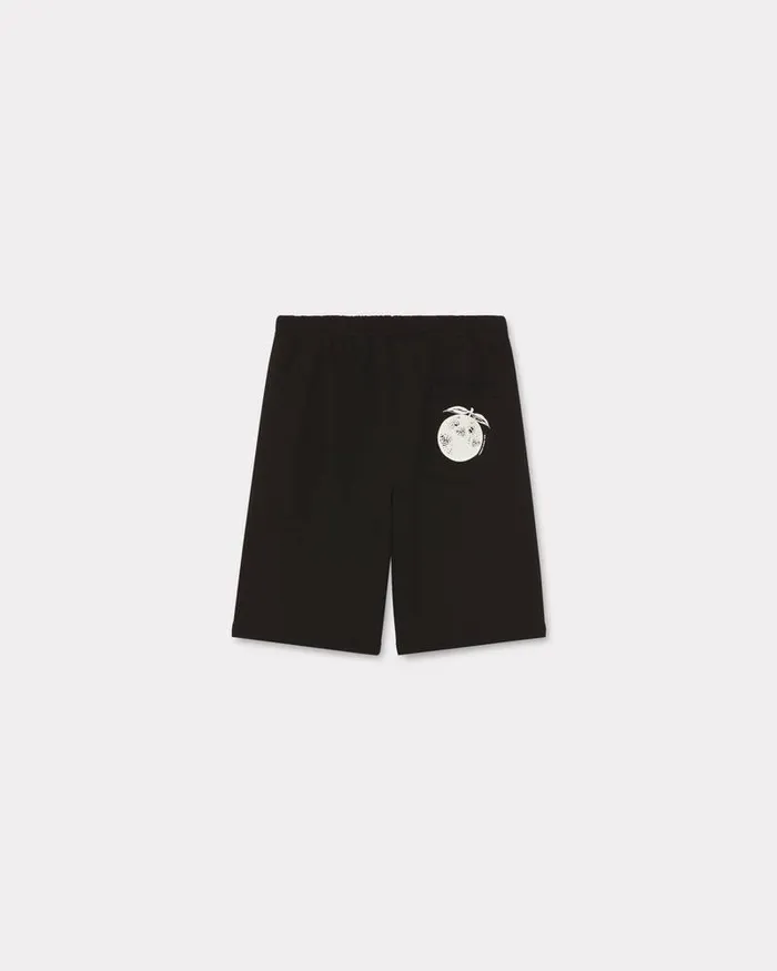 Kenzo Pants And Shorts Men Orange039 Classic Short Black