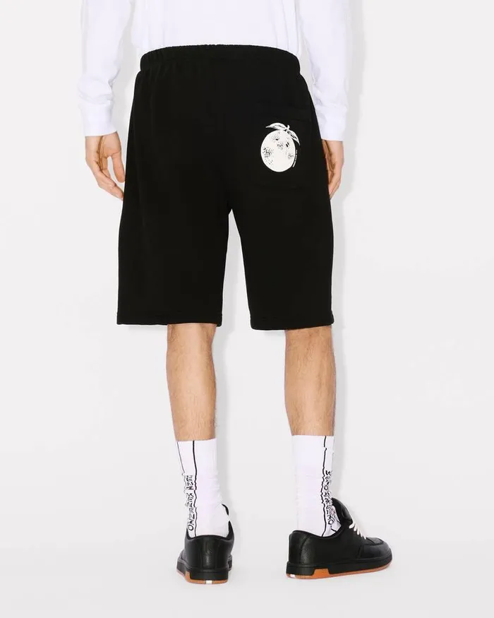 Kenzo Pants And Shorts Men Orange039 Classic Short Black