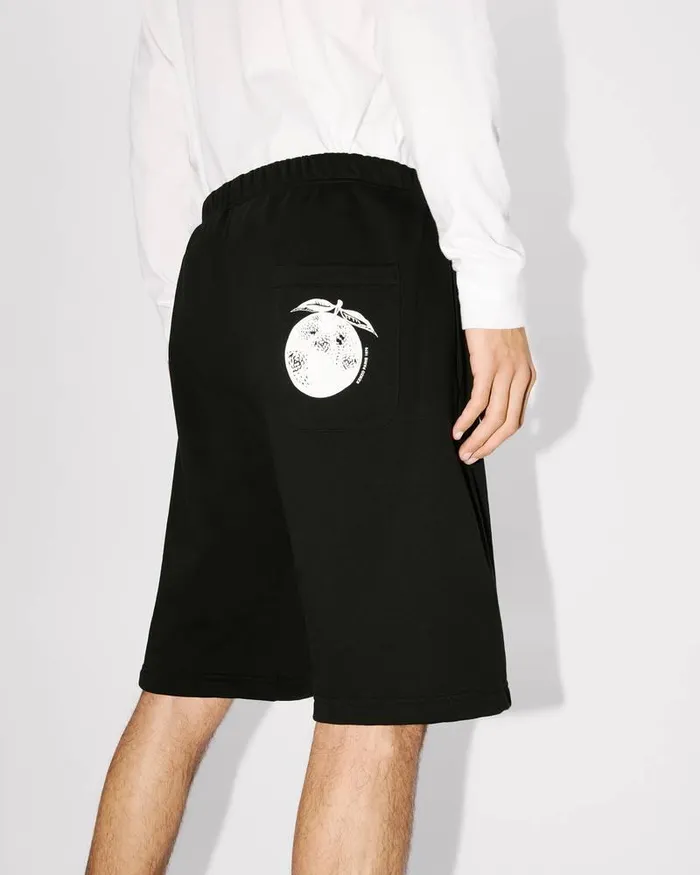 Kenzo Pants And Shorts Men Orange039 Classic Short Black
